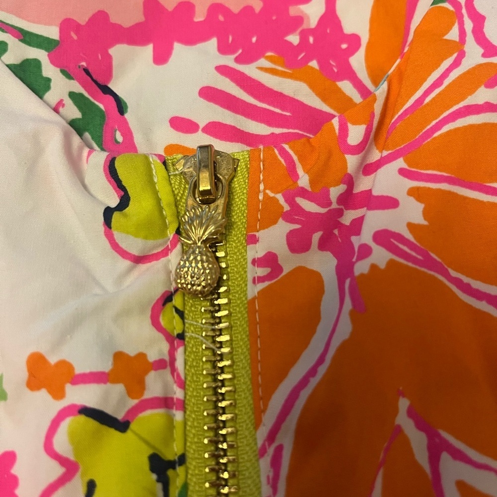 Lilly Pulitzer Target Pink Nosey Posie Shift Mini Dress 6 - Picture 7 of 8